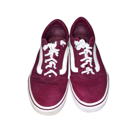 Vans Ward Burgandy Canvas Lace-Up Sneaker - Picture 2 of 9